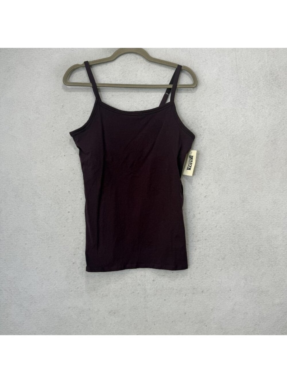 Duluth Trading Co Tank Top Womens Medium Purple No-Yank Jersey Camisole Stretch
